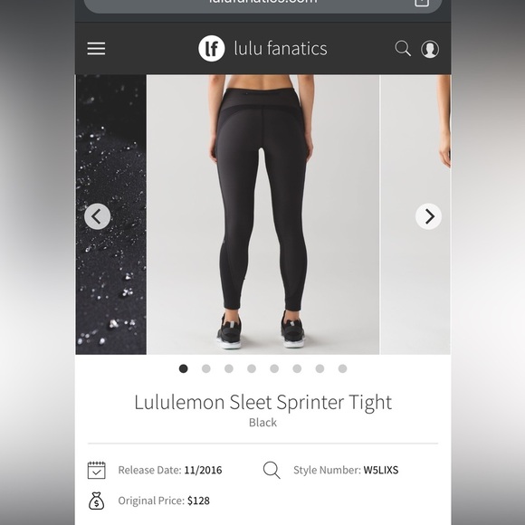 lululemon athletica Pants - ‼️🍋 RARE-Lululemon Sprinter Thermal/Lined Leggings